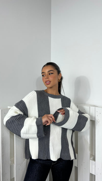 Batra-Stripe Pullover