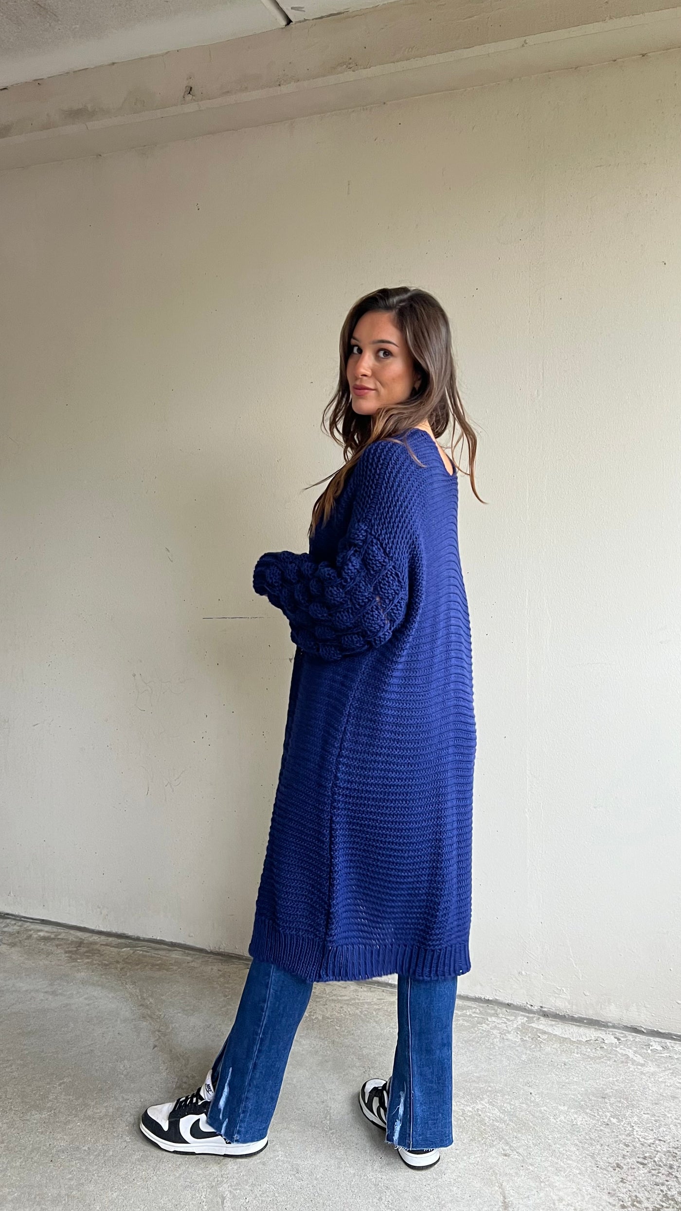 Basika-Bubble Strickjacke