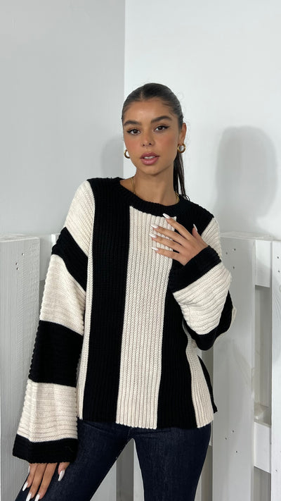 Batra-Stripe Pullover