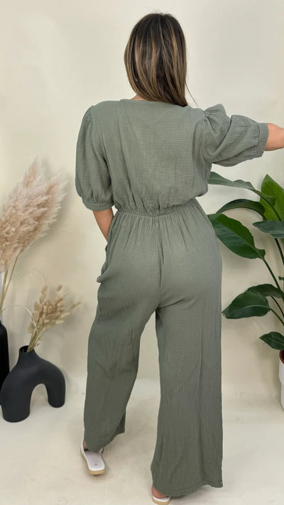 Helena Musselin Jumpsuit