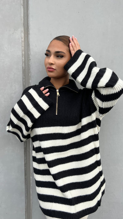 Mala-Stripe Pullover