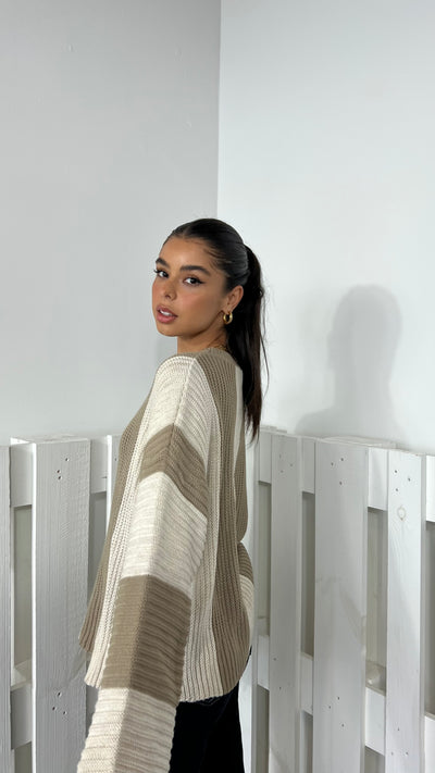 Batra-Stripe Pullover