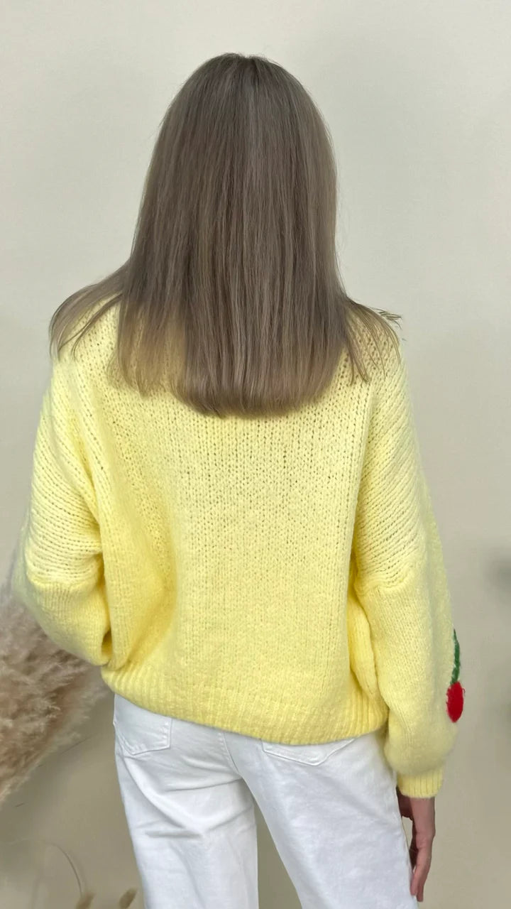 Cherry Charm Pullover