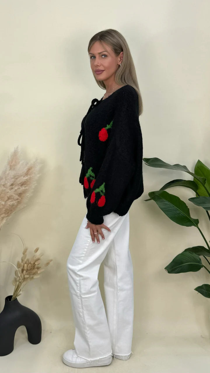 Cherry Charm Pullover