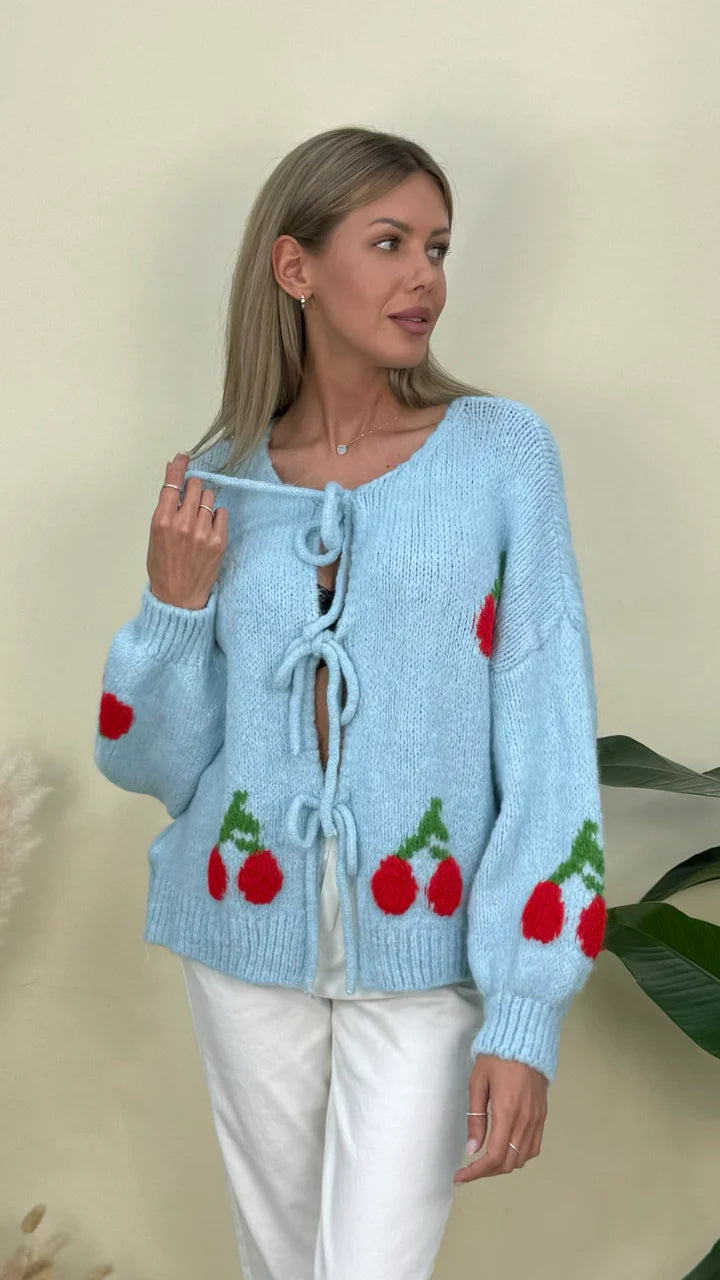 Cherry Charm Pullover