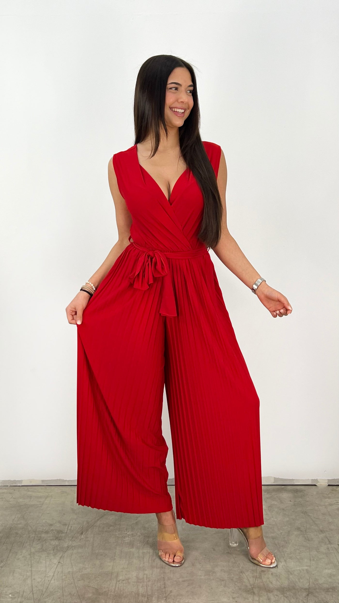 Julia Plissee Jumpsuit