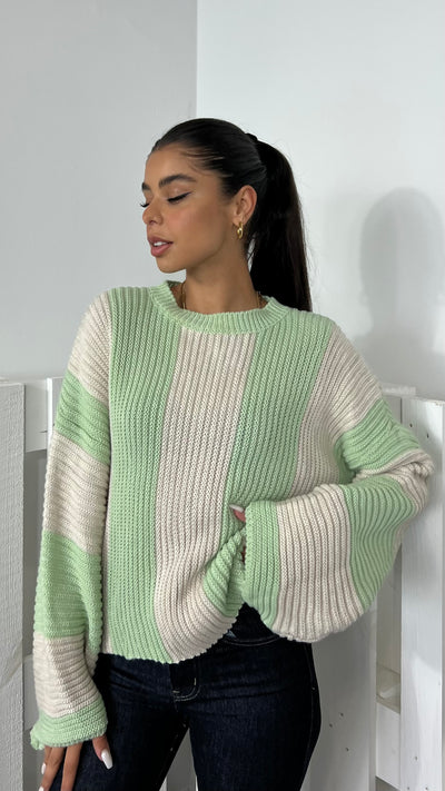 Batra-Stripe Pullover