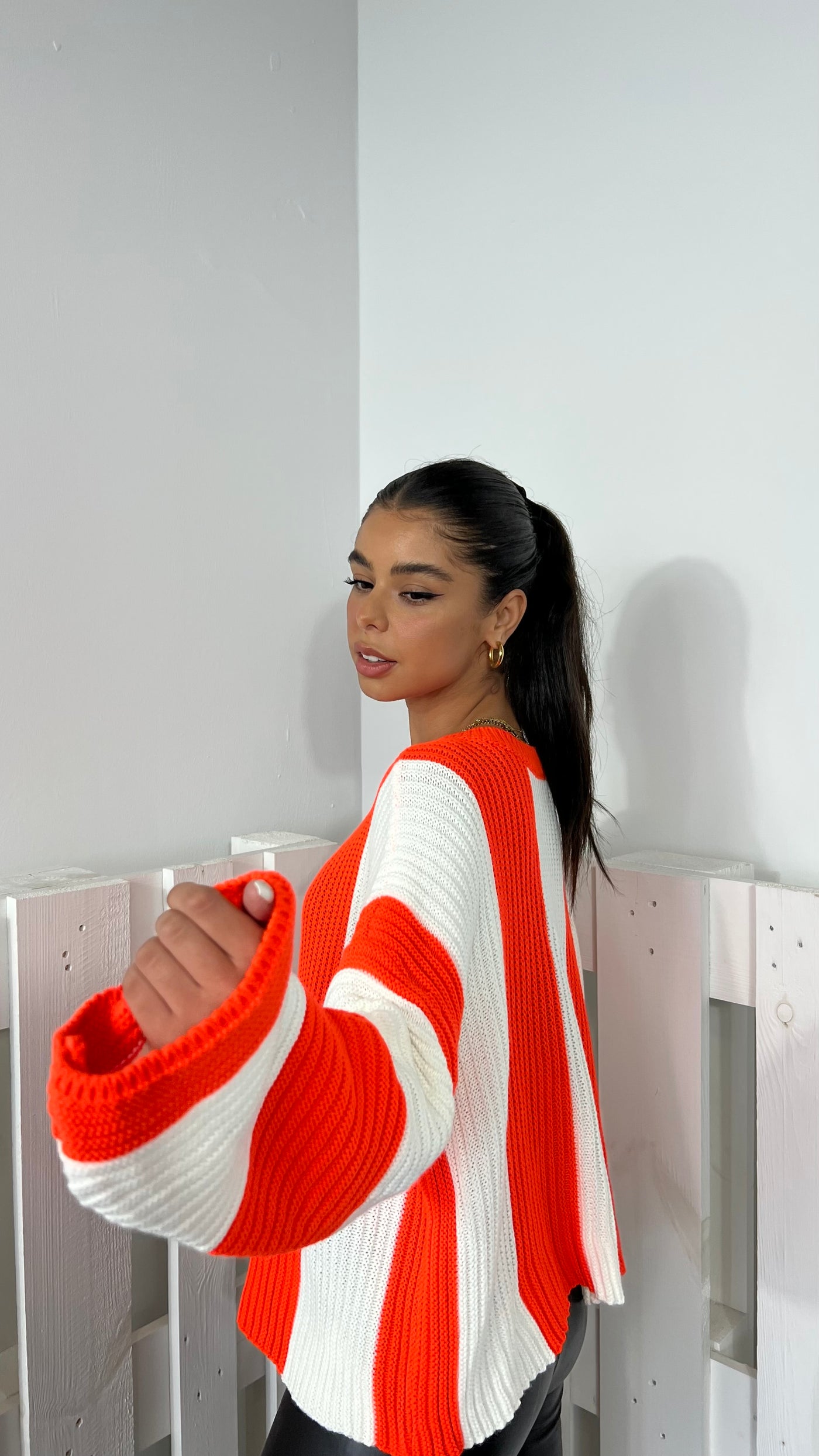 Batra-Stripe Pullover