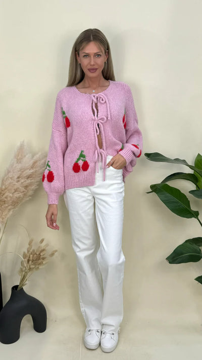 Cherry Charm Pullover