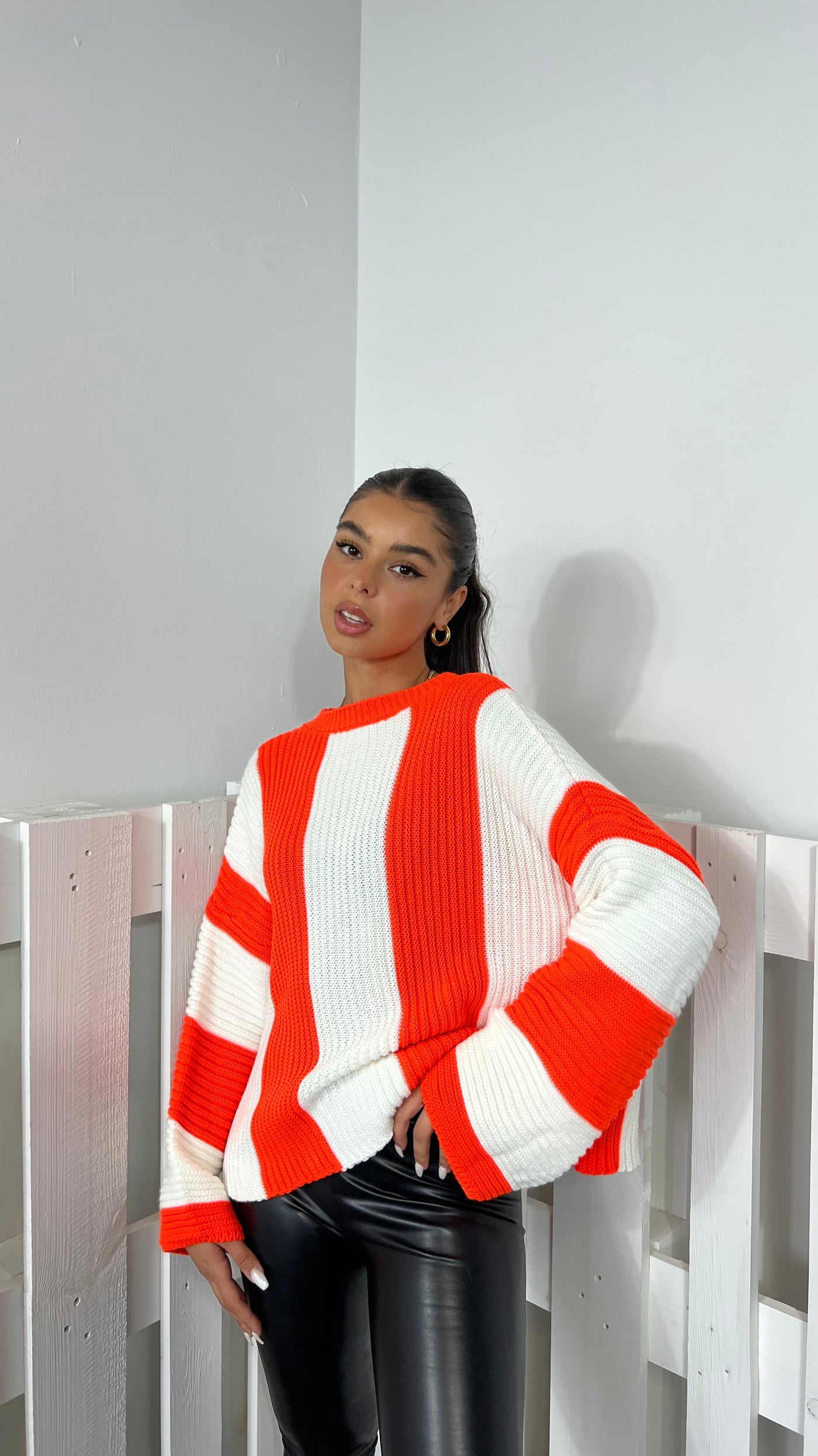 Batra-Stripe Pullover