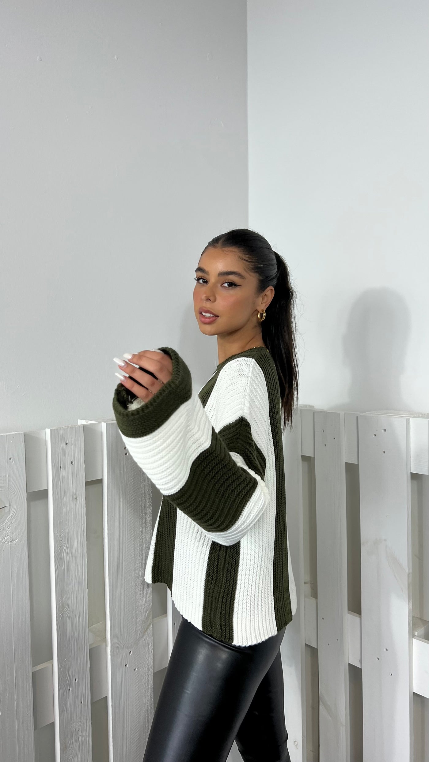 Batra-Stripe Pullover