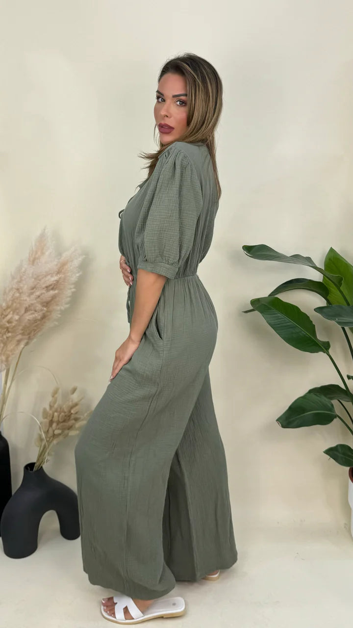 Helena Musselin Jumpsuit