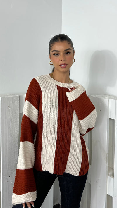 Batra-Stripe Pullover