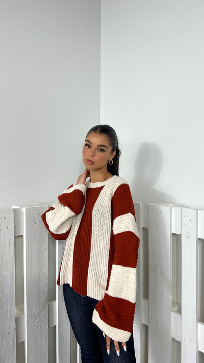 Batra-Stripe Pullover