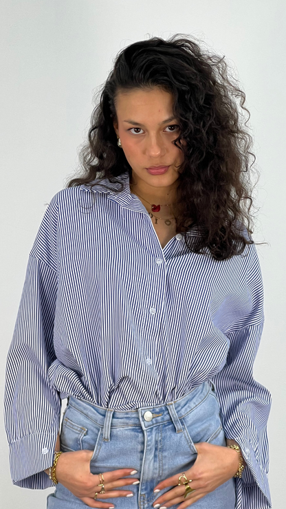 Hanna striped blouse