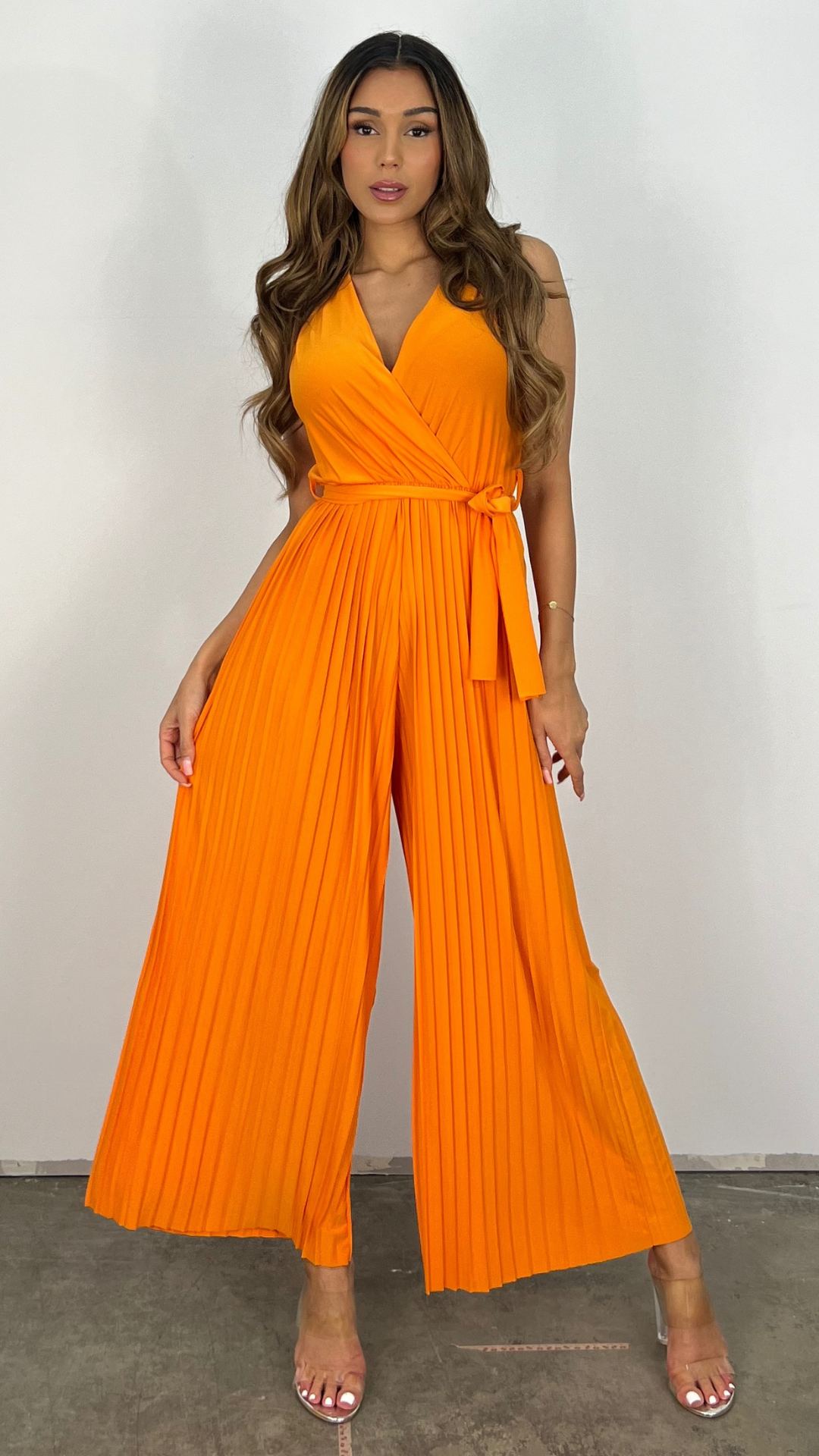 Julia Plissee Jumpsuit