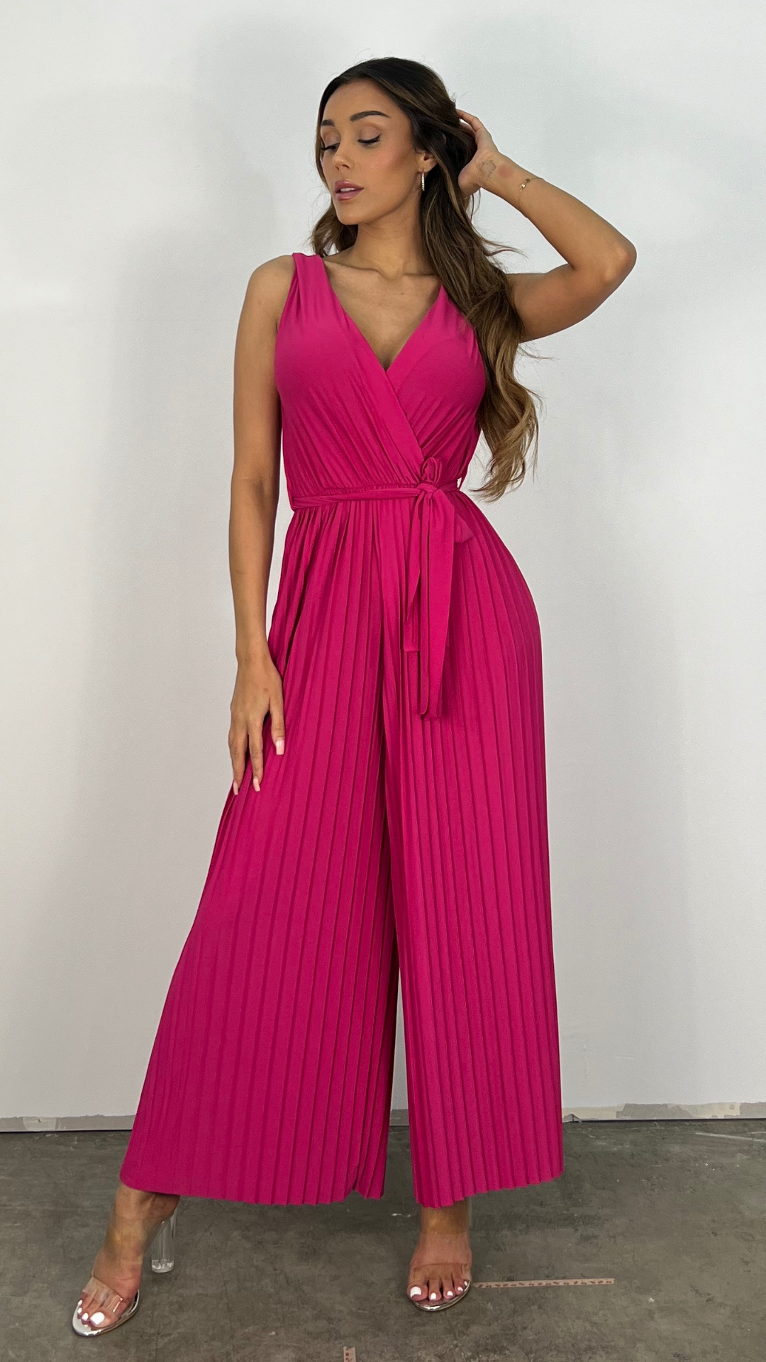 Julia Plissee Jumpsuit