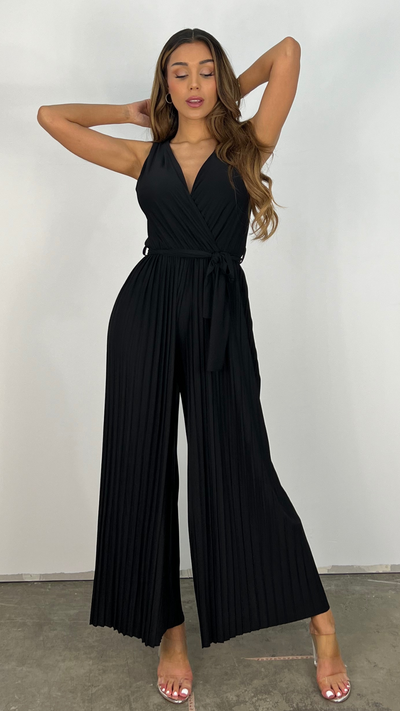 Julia Plissee Jumpsuit