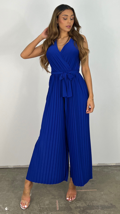 Julia Plissee Jumpsuit