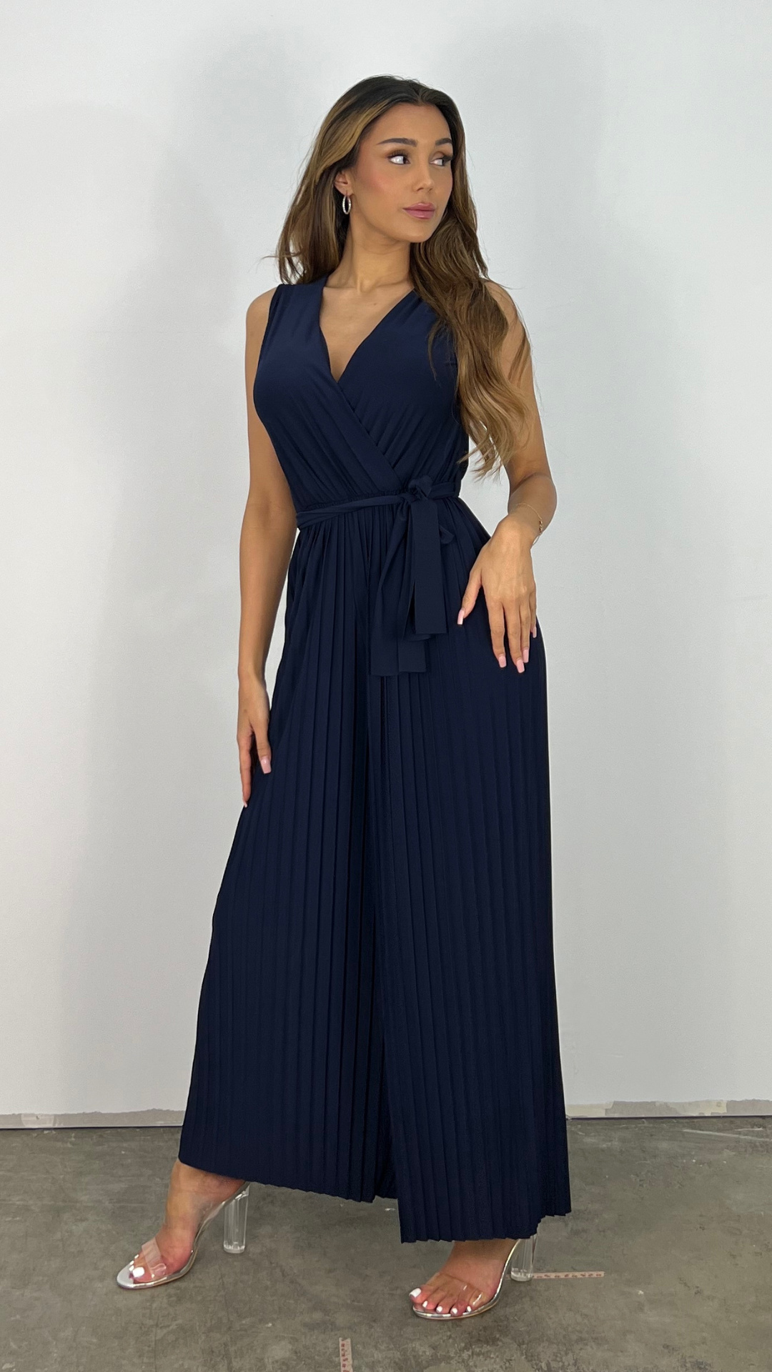 Julia Plissee Jumpsuit