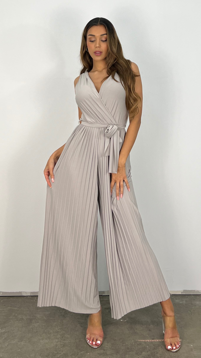 Julia Plissee Jumpsuit