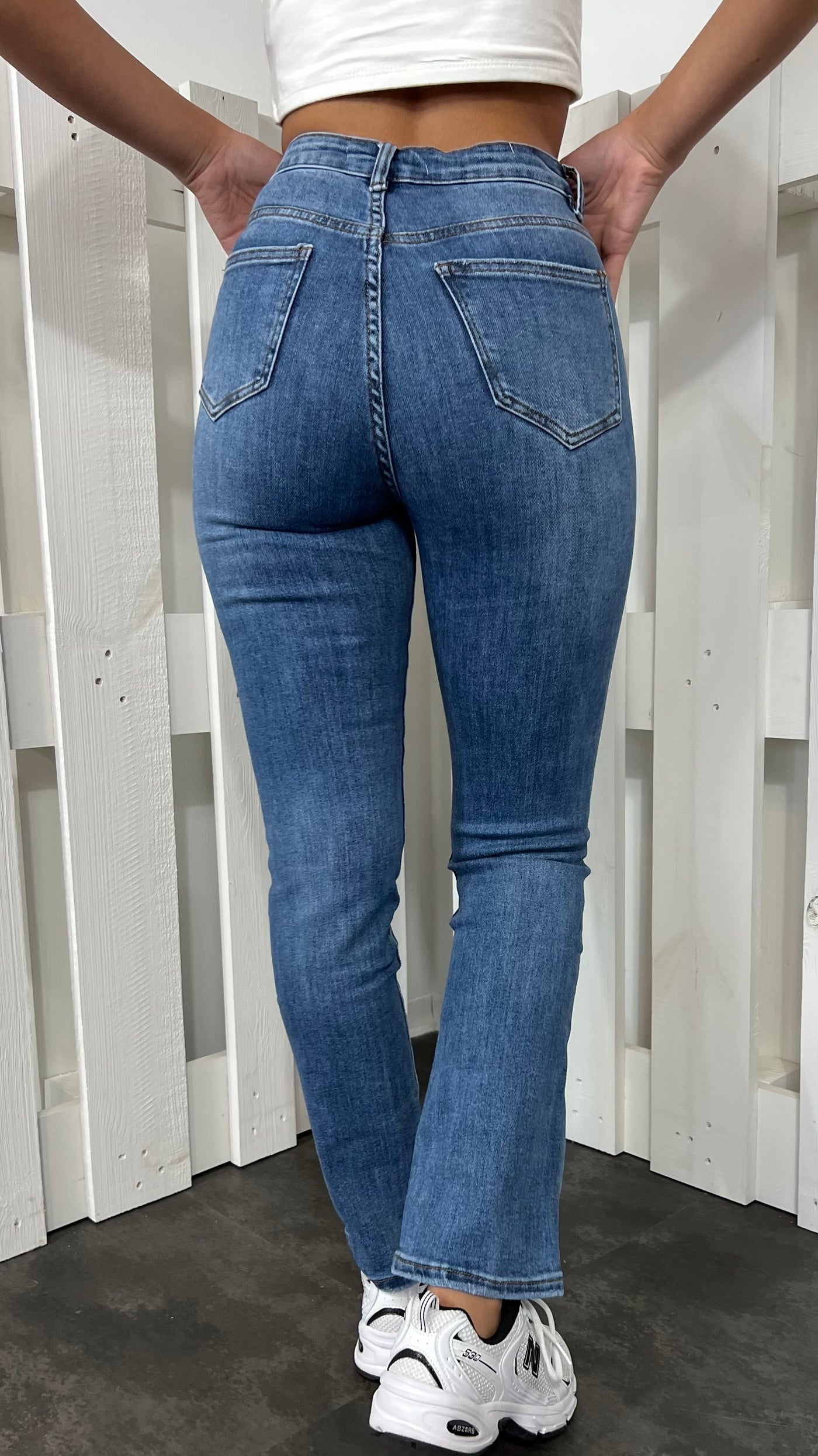 Lauria Petit-Wide Jeans