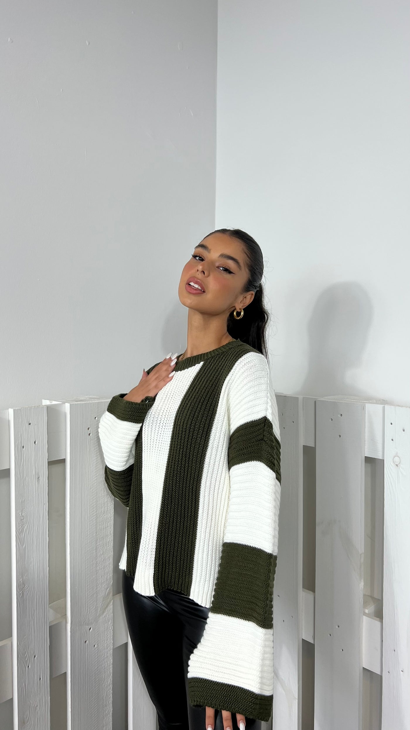 Batra-Stripe Pullover