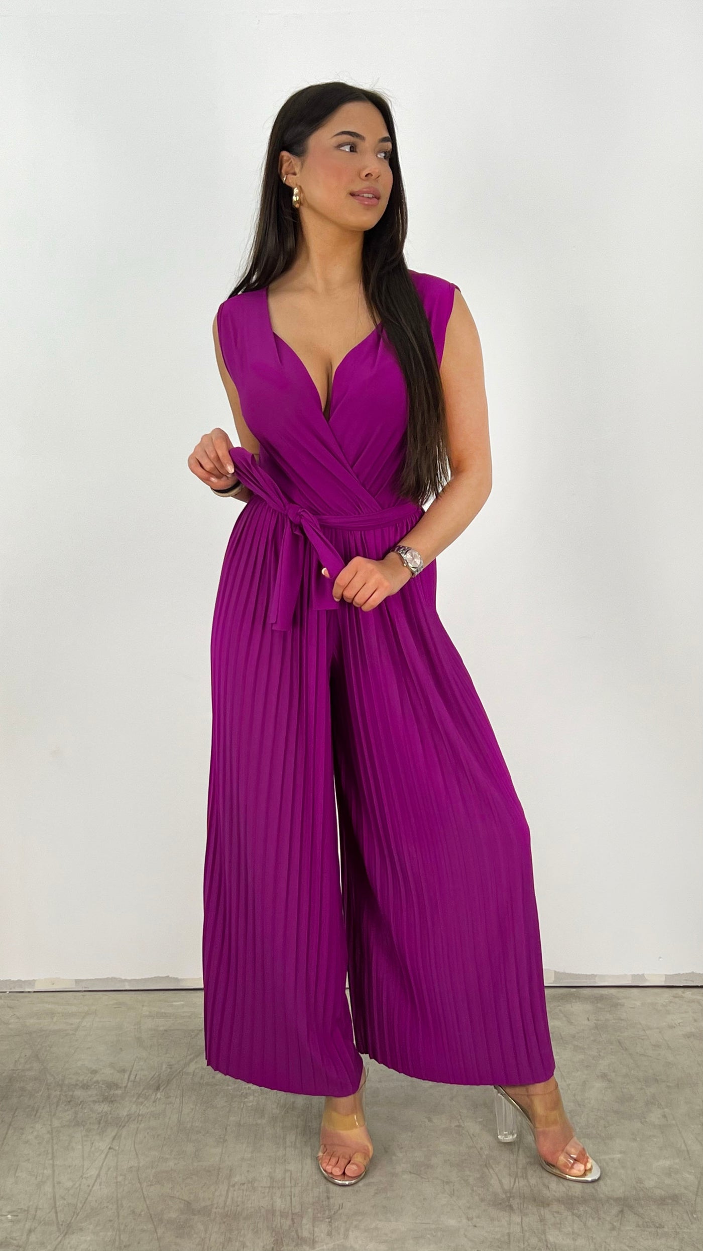 Julia Plissee Jumpsuit