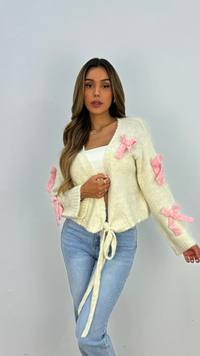 Tila Schleifen Cardigan