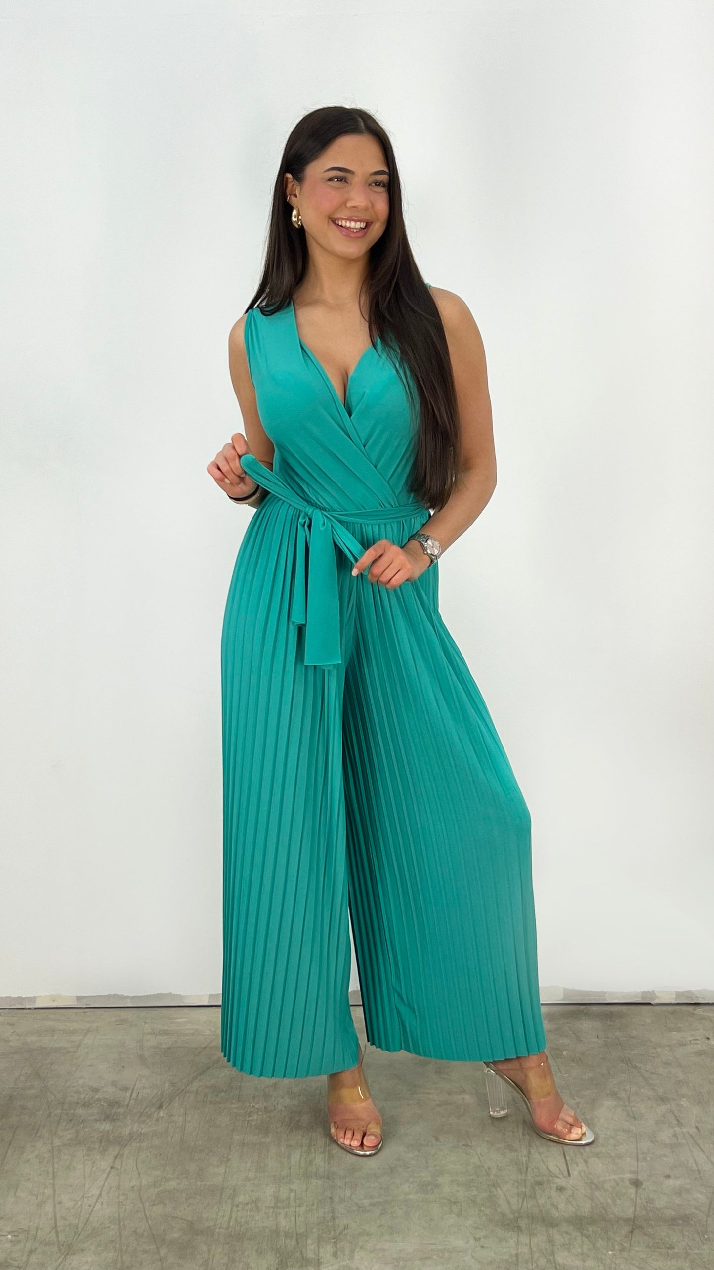 Julia Plissee Jumpsuit