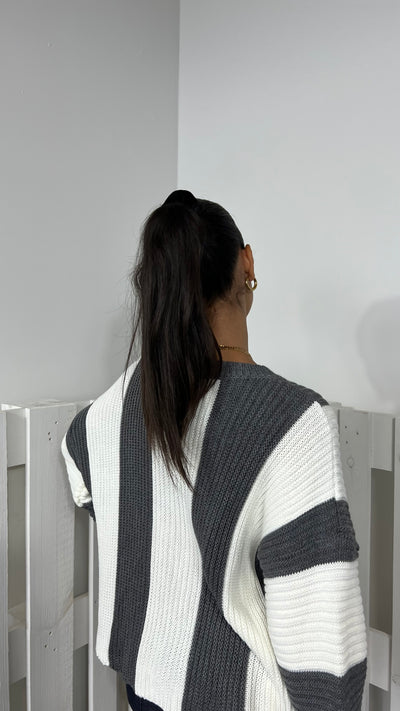 Batra-Stripe Pullover