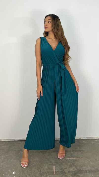 Julia Plissee Jumpsuit