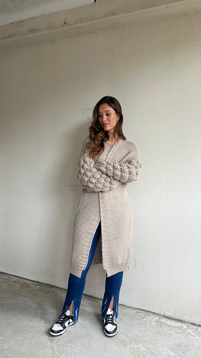 Basika-Bubble Strickjacke